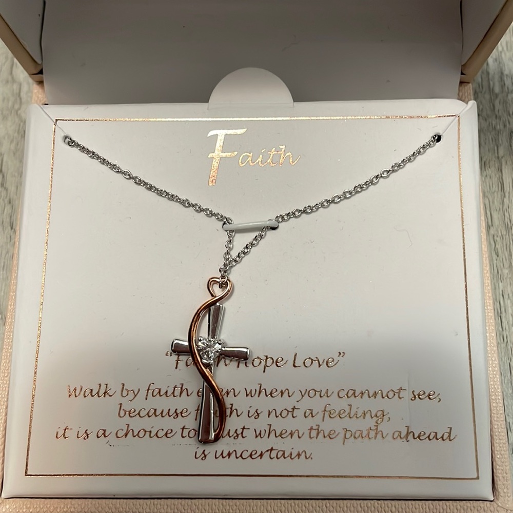 Cross Necklace 18 in.